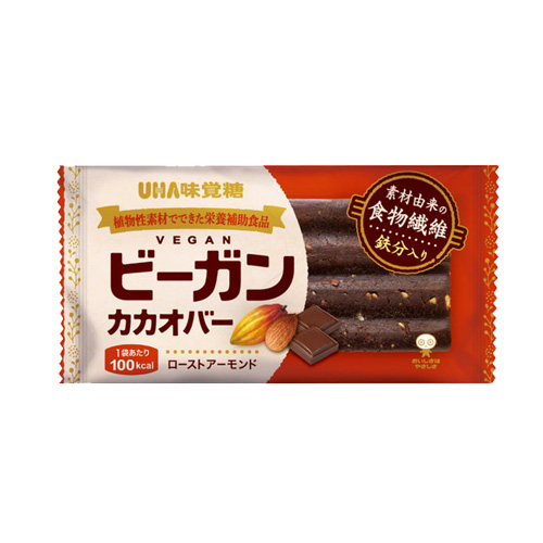 UHA味覚糖 ビーガンカカオバー ローストアーモンド 23.4g