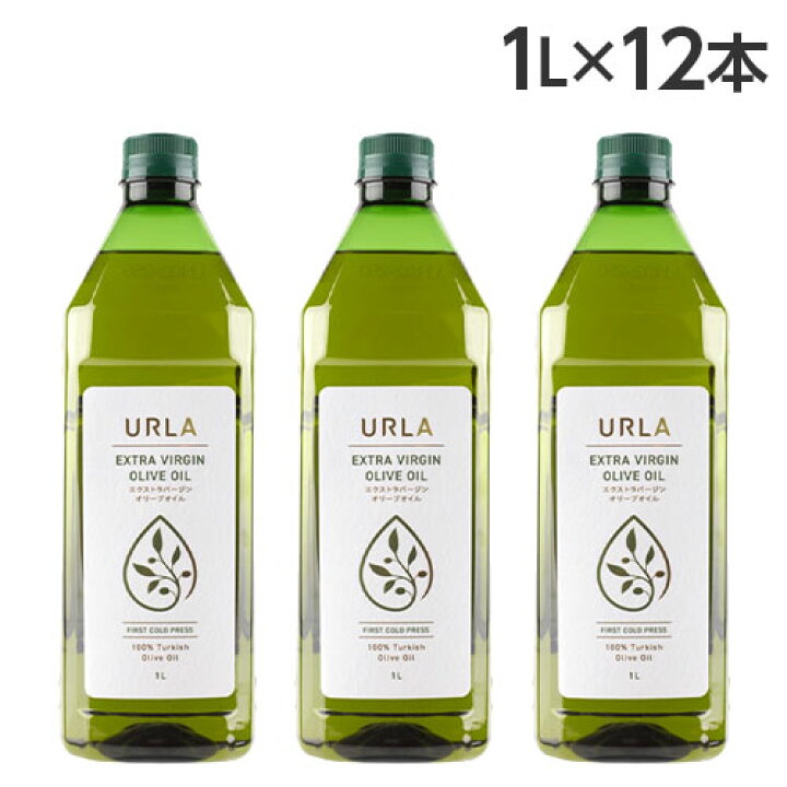 楽天市場】オリーブオイル エキストラバージン 1L 12本 ウルラ URLA 