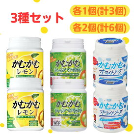 かむかむレモン マスカット ホワイトソーダ ボトル 3種 アソート セット 【最短賞味期限2026.11】 カムカムレモン まとめ買い 三菱食品 チューイングキャンディ ビタミン カムカム 大量 業務用 シャインマスカット 人気 お菓子 キャンディ フタつき レモン 大容量 特価 お得
