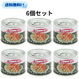 ノザキ ウインナーソーセージ 105g ウインナー ソーセージ 缶詰 缶 豚肉 非常用 保存用 保存食 非常食 おかず 備蓄用 業務用 まとめ買い お得 選べる セット 6個 12個 24個 ギフト プレゼント おいしい 便利 簡単 缶詰め 人気 保存 保管 お弁当 安い おかず 肉