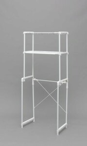 アイリスオーヤマ ランドリーラック 【適合洗濯機サイズ:幅59?91cm】 LR-16P 【返品・キャンセル不可】 226030