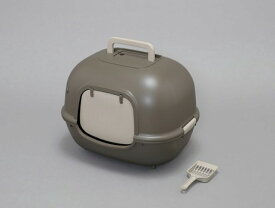 アイリスオーヤマ 脱臭ワイド猫トイレ(ブラウン) WNT−510 【返品・キャンセル不可】 251924