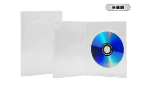 DVDパッケージケース 1枚用(14ミリ)スーパークリア（DD-6335）　100枚入り