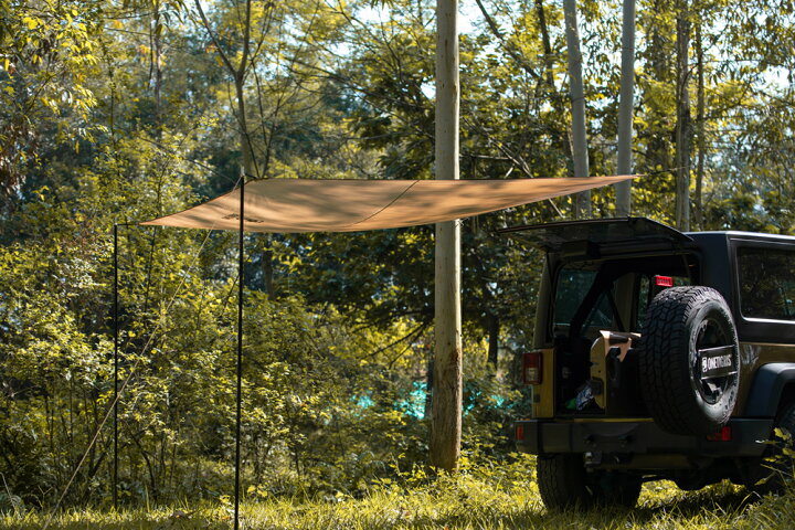 高品質新品 OneTigris SOLO HOMESTEADテント専用グランドシート テントシート240x240 軽量 キャンプ 登山 ピクニック 