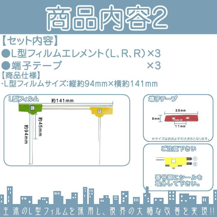 楽天市場】SPH-DA99 AVIC-MRZ09II 他対応 GPS一体型 地デジ 4ch 