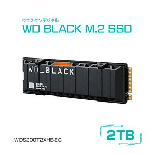 Western Digital �E�G�X�^���f�W�^�� WD BLACK M.2 SSD 2TB WDS200T2XHE-EC SN850X