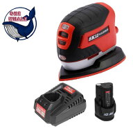 SK11 10.8V 充電パームサンダー SPS-108V-15RL バッテリー 充電器セット SMT-108V-15RLN-SET 藤原産業 セ…