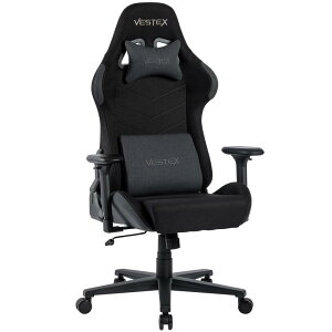 �y���K�㗝�X�z�y�����y�֓�_�Ή��zVESTEXVES-S1 BK[VESS1BK] �u���b�N�Q�[�~���O�`�F�A S1�V���[�Y �J���[�t�@�u���b�N�d�l[4547181240024]