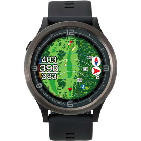 【あす楽関東_対応】【送料無料】朝日ゴルフ用品腕時計型 GPSゴルフナビEAGLE VISION ACE PRO EV-337BK[ブラック][4981318528874]