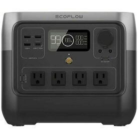 【あす楽関東_対応】EcoFlowRIVER 2 Proポータブル電源　RIVERシリーズ　ZMR620-B-JP［4895251601610]