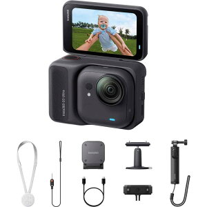 Insta360Insta360 GO Ultra �W���L�b�g�yCINSABEA-GOULTRA02�z�~�b�h�i�C�g�u���b�N�A�N�V�����J����[6977644761045]