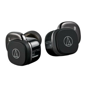 audio-technica�i�I�[�f�B�I�e�N�j�J�jATH-SQ1TW2NC BK�@�u���b�N�m�C�Y�L�����Z�����O�@�\���ځ@���S���C�����X�C���z��[4961310165888]