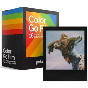 POLAROID�i�|�����C�h�jPolaroid Go Color Film Black Frame Edition Double Pack(16��)�y6211�z�C���X�^���g�t�B����[9120096773693]
