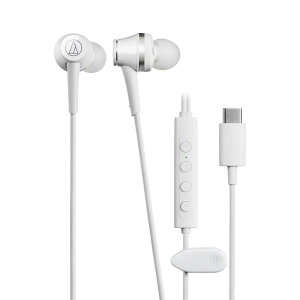 audio-technica�i�I�[�f�B�I�e�N�j�J�jATH-CKD7NC WH�@�z���C�g�m�C�Y�L�����Z�����OUSB Type-C�p�C���z��[4961310167202]