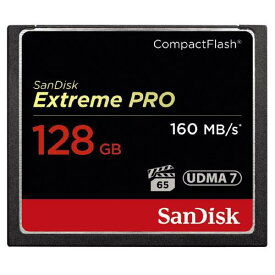 【あす楽関東_対応】SanDisk（サンディスク）SDCFXPS-128G-X46（海外パッケージ）エクストリームプロ コンパクトフラッシュ　UDMA7対応 128GB[0619659102500]