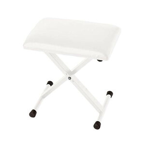 KORG ピアノ用 X型椅子 PC-110 WH ホワイト