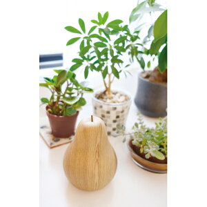 【送料無料】 陶器マネーバンク (洋梨)株式会社キシマ