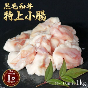 ギフト 黒毛和牛 国産 神様の 【特上】 小腸 和牛 A4〜A5ランク 約1kg 約10〜11人前 焼肉 国産牛 牛 希少 部位 牛 ホルモン 牛肉 焼き肉 ホルモン焼 もつ鍋 モツ 冷凍 肉 グルメ 高級 お取り寄せ