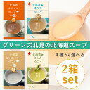 グリーンズ北見 【合計16食】北海道スープ（選べる2箱セット｜各5g×8食）／4種から2箱ご選択：オニオンスープ・こんぶスープ・じゃがバター・ホタテスープ／ インスタント ギフト プレゼント 淡路 スープ 送料無料 1000円 千円 ぽっきり ポッキリ