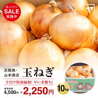 ＼6/4 20:00~4,500⇒2,250円／ 【送料無料】淡路島玉ねぎ【6月上旬～3月上旬までの商品】 10キロ サイズ…