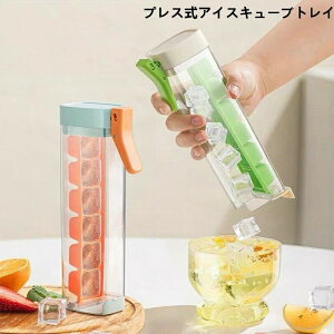 製氷皿 製氷箱 アイストレー 12個取り 2個セット コンパクトサイズ 押しタイプ 食洗機対応 冷凍保存 家庭用