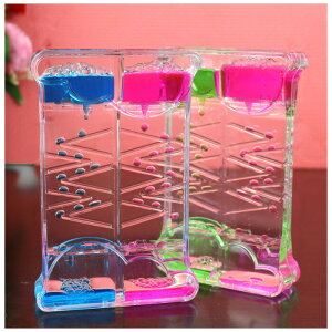 オイルタイマー 液体オイル オイル砂時計 立体感 室内装飾品 卓上装飾 癒しグッズ 大人子供兼用 書斎オフィスリビングインテリア 全5色