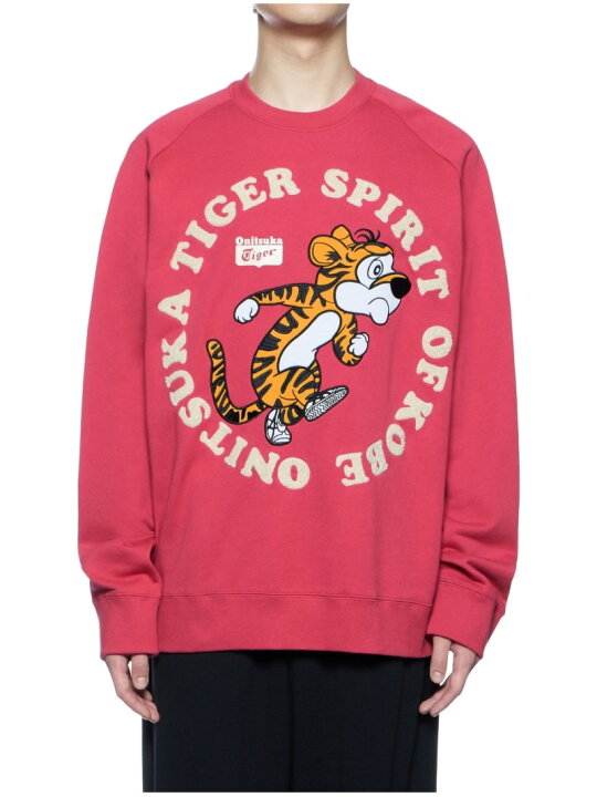 楽天市場】(U)【公式ショップ】SWEAT TOP Onitsuka Tiger オニツカ 