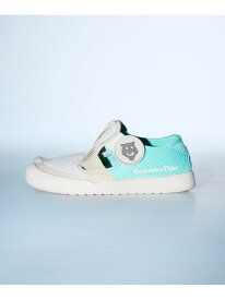 【公式ショップ】MEXICO 66 KIDS SANDAL Onitsuka Tiger オニツカタイガー シューズ・靴 サンダル イエロー ホワイト グリーン【送料無料】[Rakuten Fashion]