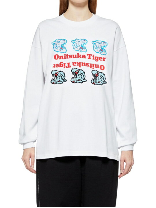 楽天市場】(U)【公式ショップ】LS GRAPHIC TEE Onitsuka Tiger 