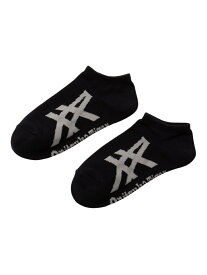 【公式ショップ】ANKLE SOCKS Onitsuka Tiger オニツカタイガー 靴下・レッグウェア 靴下 ブラック ホワイト[Rakuten Fashion]