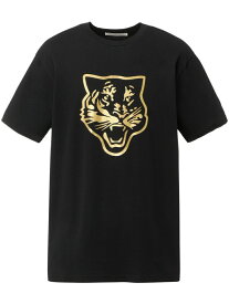 (U)【公式ショップ】LOGO GRAPHIC T Onitsuka Tiger オニツカタイガー トップス カットソー・Tシャツ ブラック ホワイト【送料無料】[Rakuten Fashion]