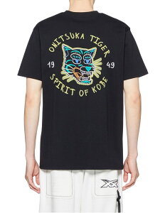 (U)�y�����V���b�v�zGRAPHIC TEE Onitsuka Tiger �I�j�c�J�^�C�K�[ �g�b�v�X �J�b�g�\�[�ET�V���c �z���C�g �u���b�N�y���������z[Rakuten Fashion]