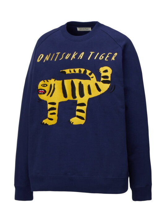 楽天市場】【公式ショップ】SWEAT TOP Onitsuka Tiger オニツカ 