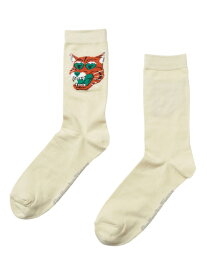 (U)【公式ショップ】MIDDLE SOCKS Onitsuka Tiger オニツカタイガー 靴下・レッグウェア 靴下 グリーン イエロー ブラック[Rakuten Fashion]