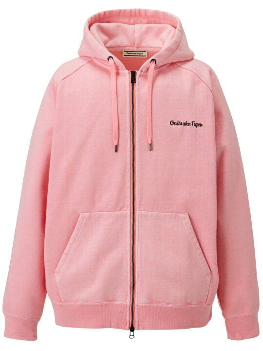 楽天市場】【公式ショップ】WASHED ZIP UP HOODIE Onitsuka Tiger 