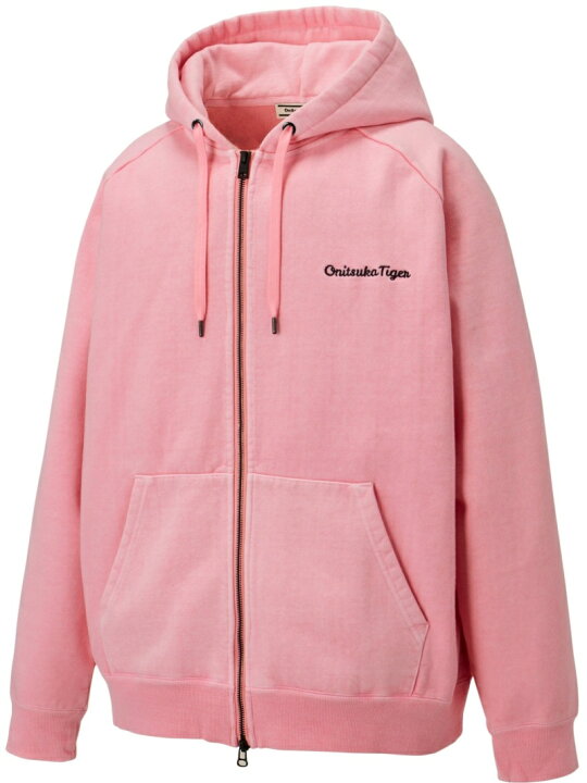 楽天市場】【公式ショップ】WASHED ZIP UP HOODIE Onitsuka Tiger 