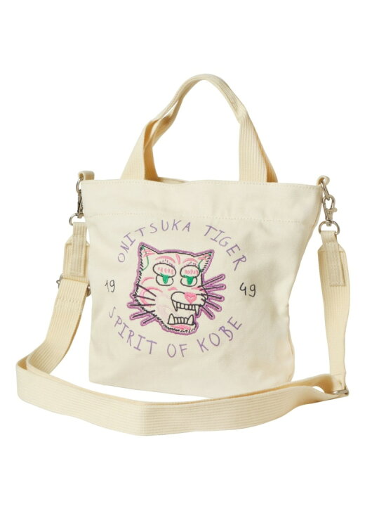 楽天市場】(U)【公式ショップ】SMALL CANVAS BAG Onitsuka Tiger 