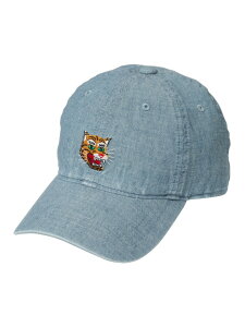 �y�����V���b�v�zDENIM CAP Onitsuka Tiger �I�j�c�J�^�C�K�[ �X�q �L���b�v �u���[�y���������z[Rakuten Fashion]