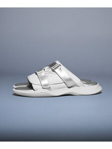 OHBORI SLIDER 2.0 Onitsuka Tiger �I�j�c�J�^�C�K�[ �V���[�Y�E�C �T���_�� �u���b�N �V���o�[�y���������z[Rakuten Fashion]