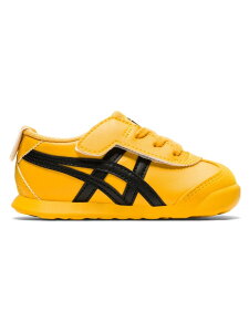 MEXICO 66 KIDS Onitsuka Tiger �I�j�c�J�^�C�K�[ �V���[�Y�E�C �X�j�[�J�[ �z���C�g �x�[�W�� �u���b�N �V���o�[ �C�G���[�y���������z[Rakuten Fashion]