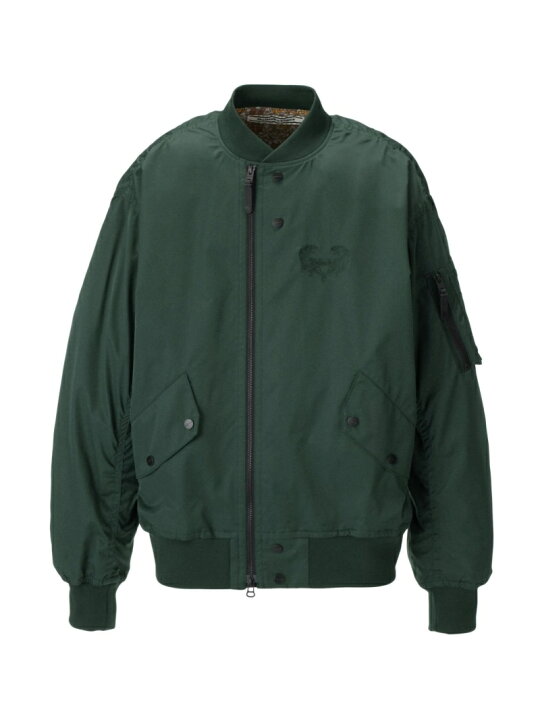 楽天市場】【公式ショップ】PRINTED BOMBER JACKET Onitsuka Tiger 