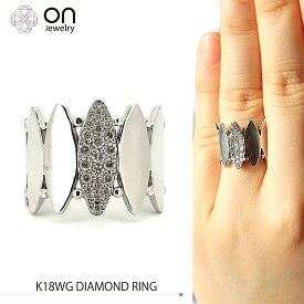 【新品仕上げ】K18WG ダイヤモンド0.3ct リング 指輪 11.5号 高級 4月誕生石 天然 9.7g DIAMOND