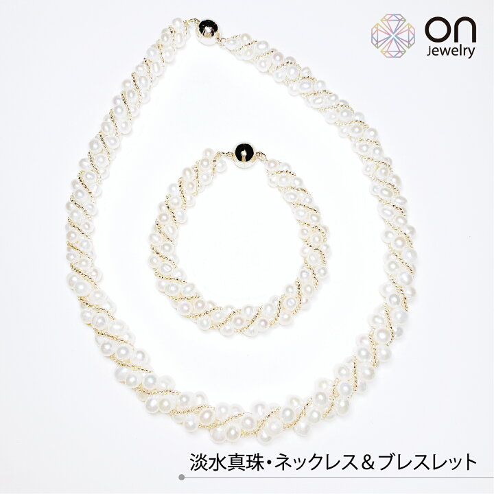 楽天市場】【新品商品】淡水真珠 SV留め具 シルバー925 ネックレス  