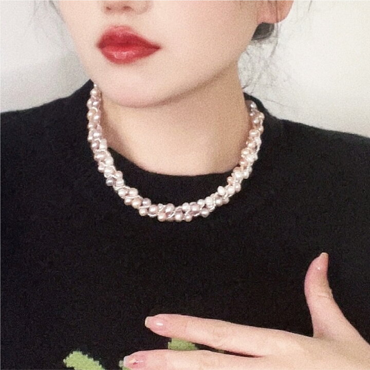 楽天市場】【新品商品】淡水真珠 SV留め具 シルバー925 ネックレス  