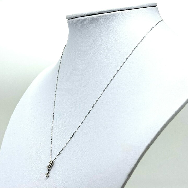 楽天市場】Pt950 プラチナダイヤモンド 0.08ct ペンダントネックレス 