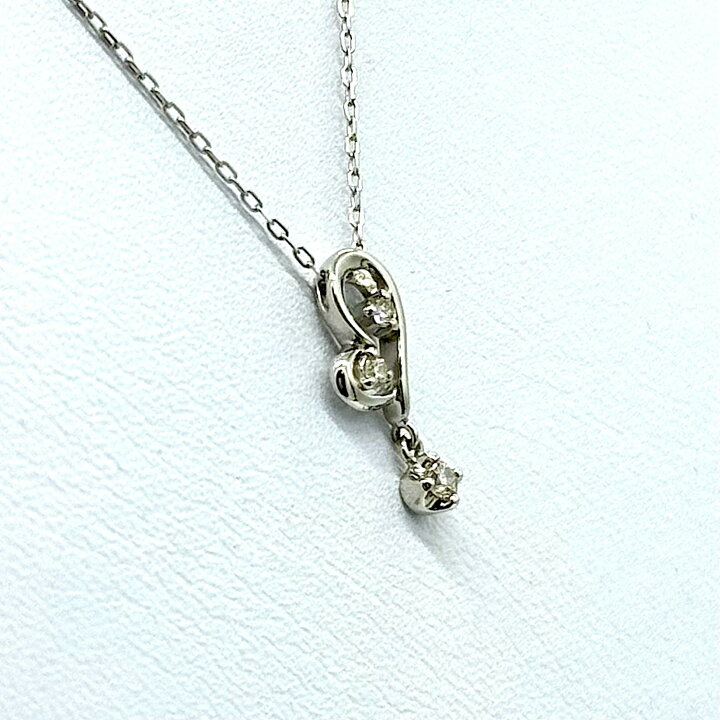 楽天市場】Pt950 プラチナダイヤモンド 0.08ct ペンダントネックレス 