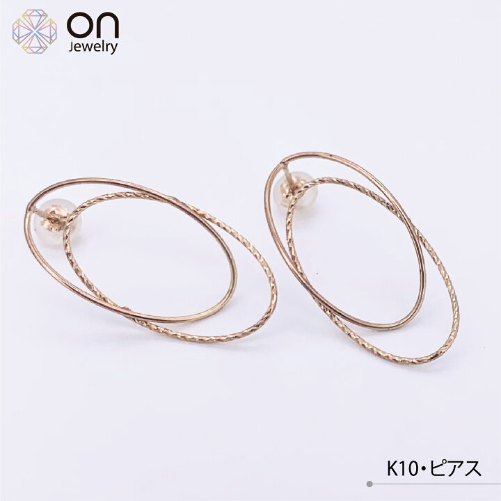 楽天市場】【新品ピアス】K10 10金 K10イエローゴールド10k 10金  