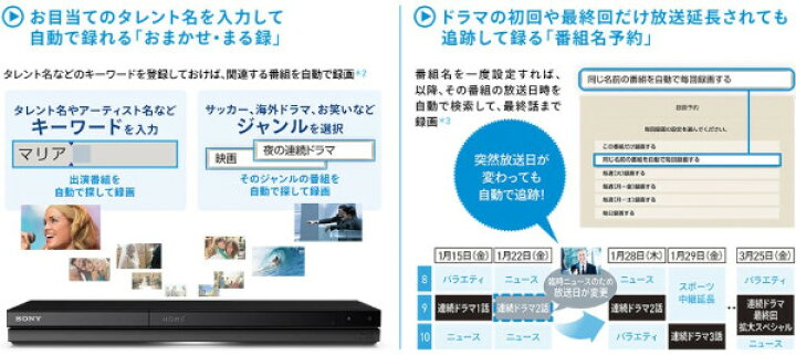 楽天市場】【録画用ブルーレイディスク5枚のおまけ付き】SONY ソニー  