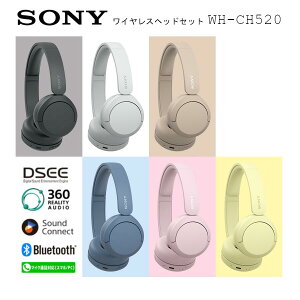 ���C�����X�w�b�h�z�� SONY �\�j�[ WH-CH520 ���C�����X �w�b�h�z�� Bluetooth�w�b�h�z�� Bluetooth �u���[�g�D�[�X ���� Bluetooth5.2 �}���`�|�C���g�Ή� �C���z�� �X�}�z �y�� �M�t�g ������� IPHONE ANDR