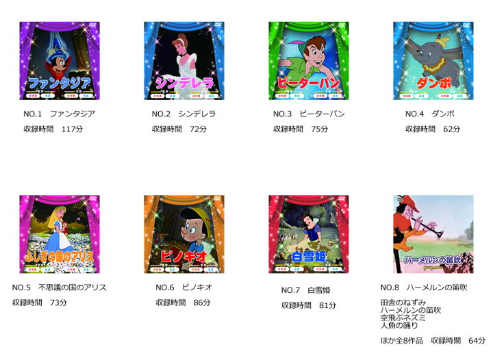 楽天市場】【よりどり5枚セット】キッズDVD 選べる5枚セット 
